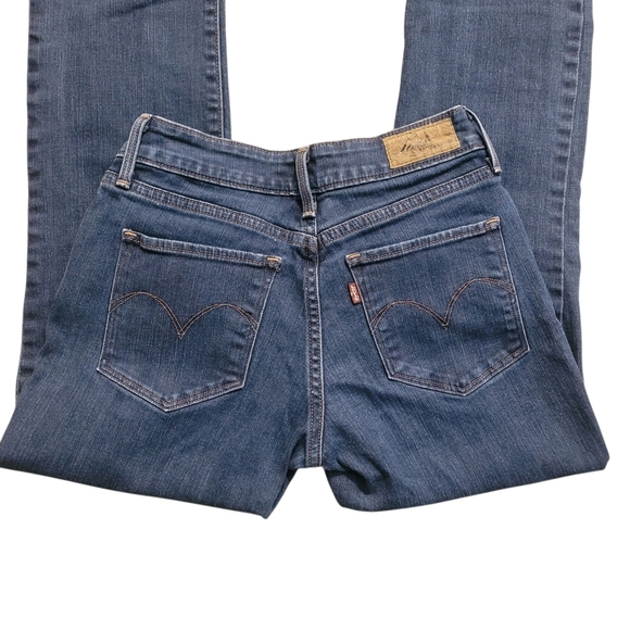 Levi's Women's San Francisco Bold Curve Classic Boot Cut Jeans Blue - Picture 7 of 7